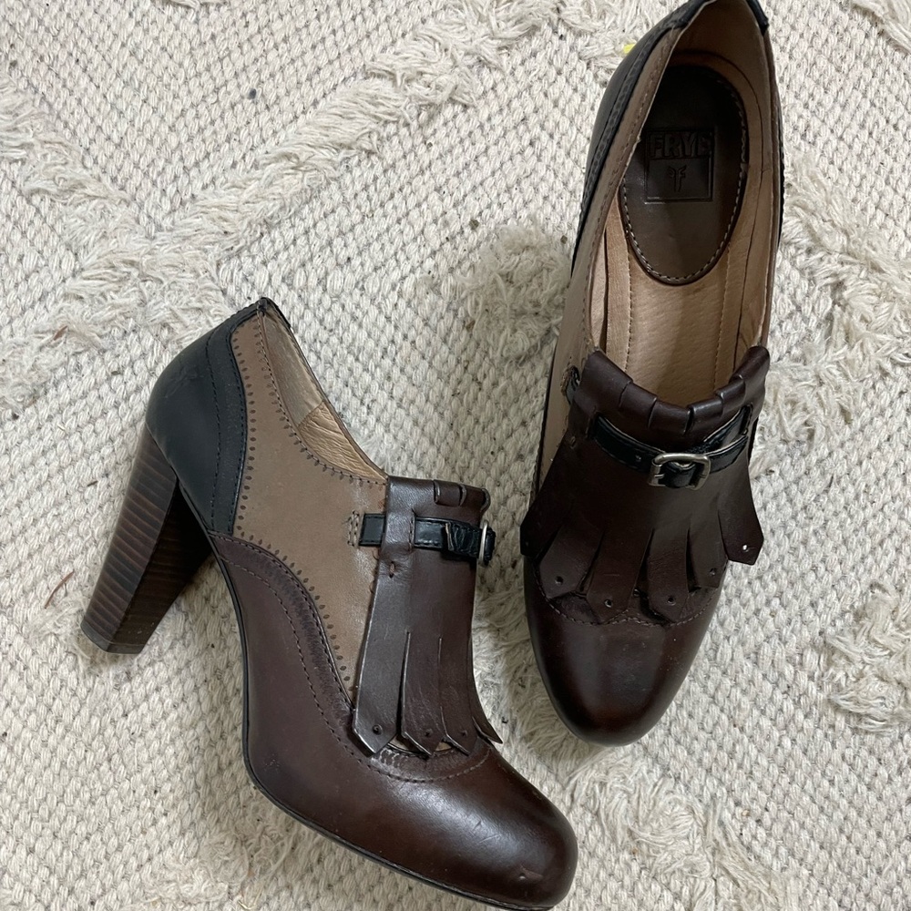 Frye Miranda Kiltie Oxford Bootie SO CUTE!